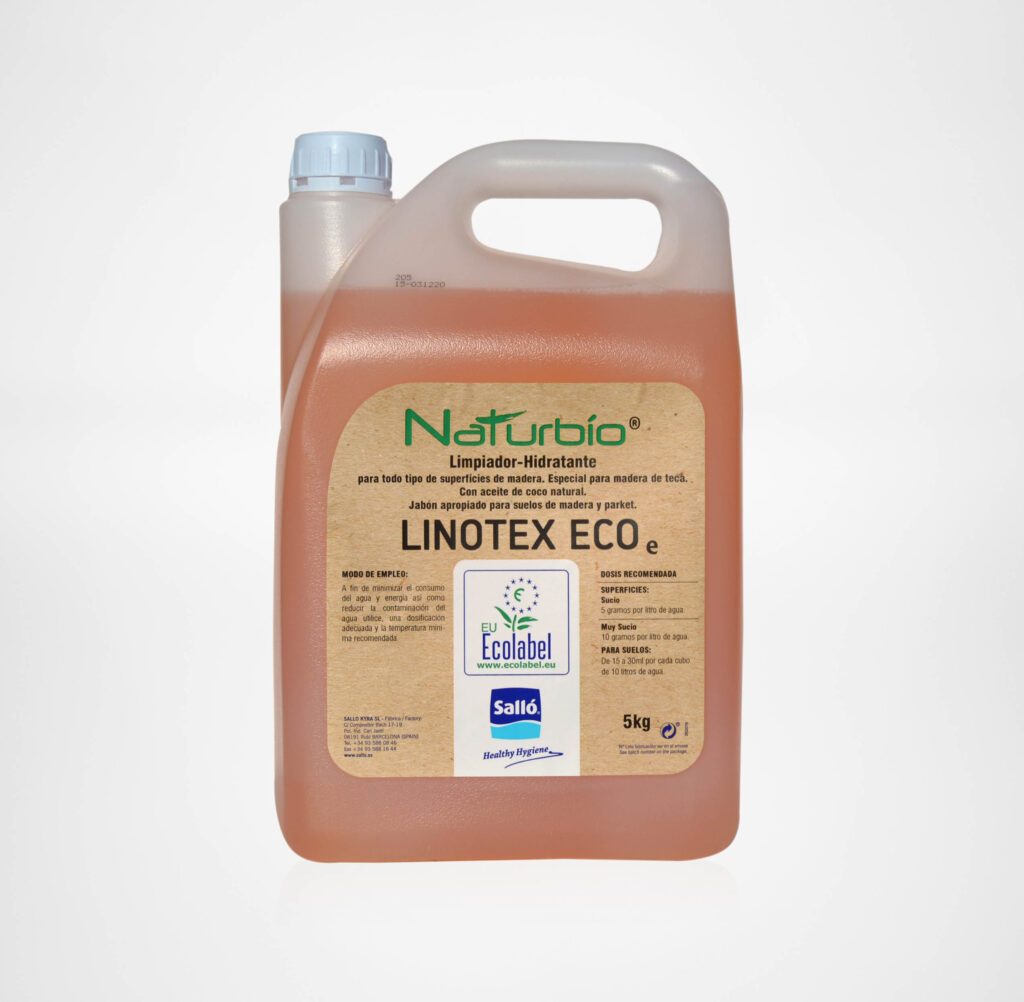 Linotex ECOe Naturbío® limpiador madera y parquet ecológico 1 L / 5 L - Imagen 2
