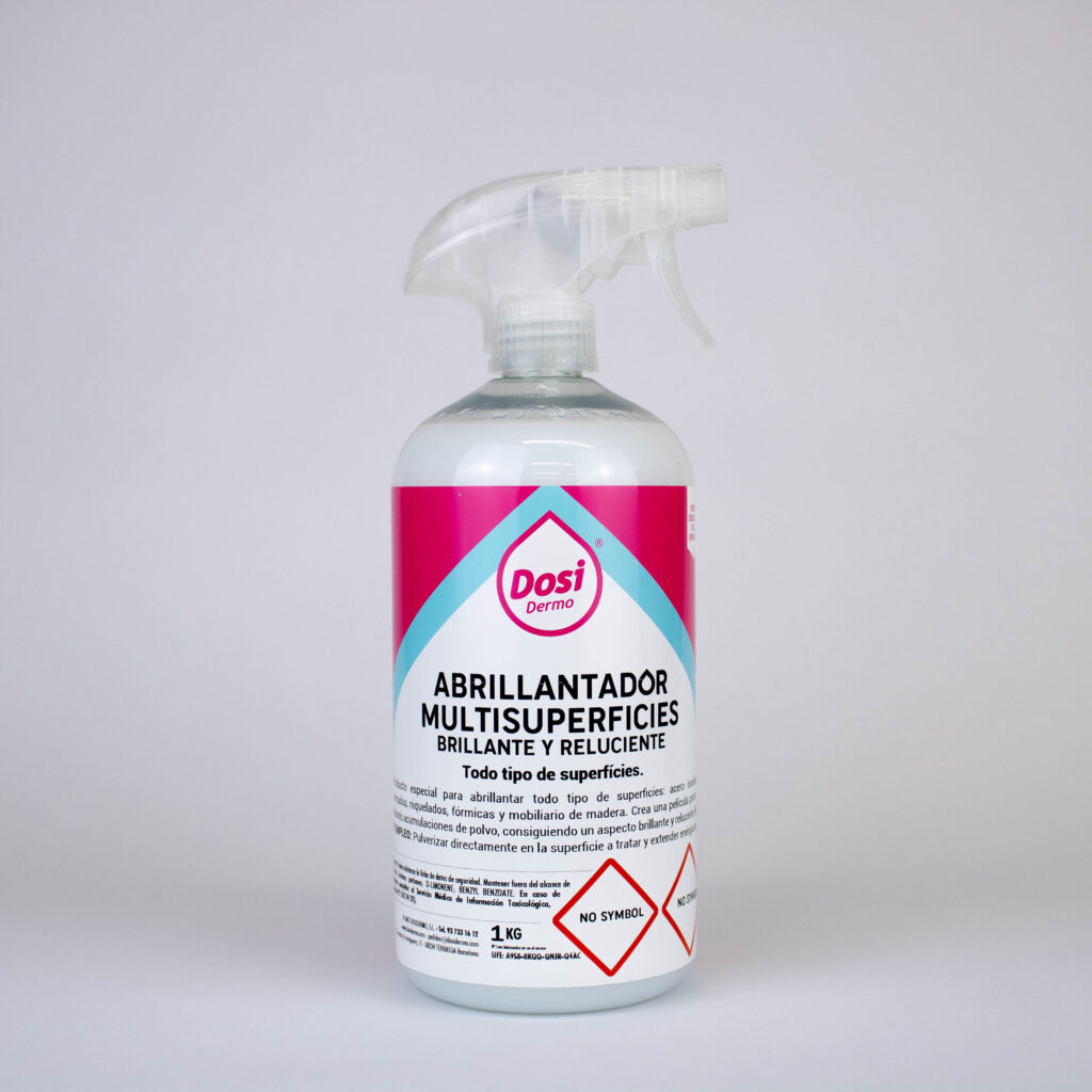 Abrillantador muebles, madera y acero inoxidable 1 KG