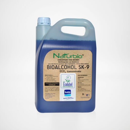 Limpiador bioalcohol ecológico ECOe Naturbío® 5 L