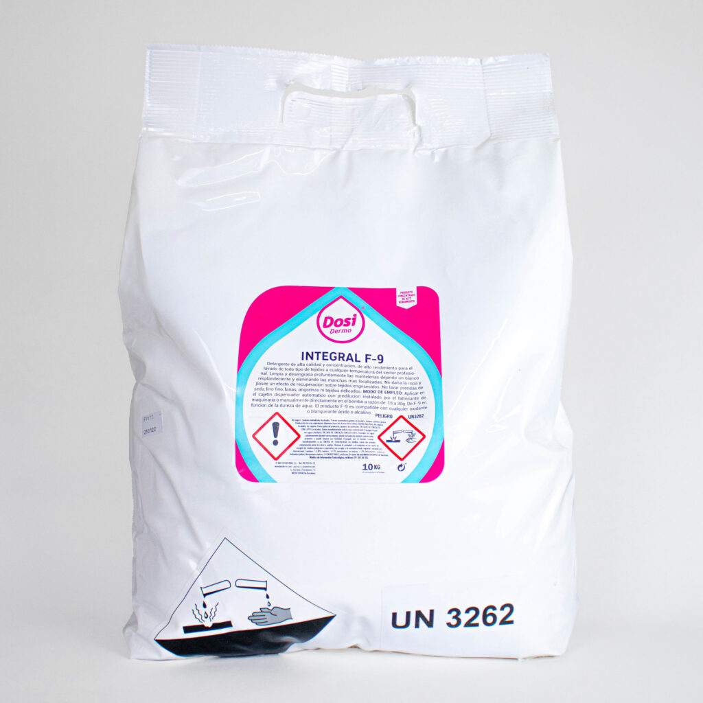 Detergente F-9 para Ropa de Mecánicos 10kg