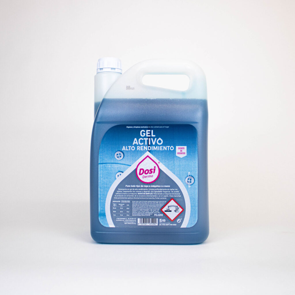 Detergent concentrat professional Gel Actiu 5 KG