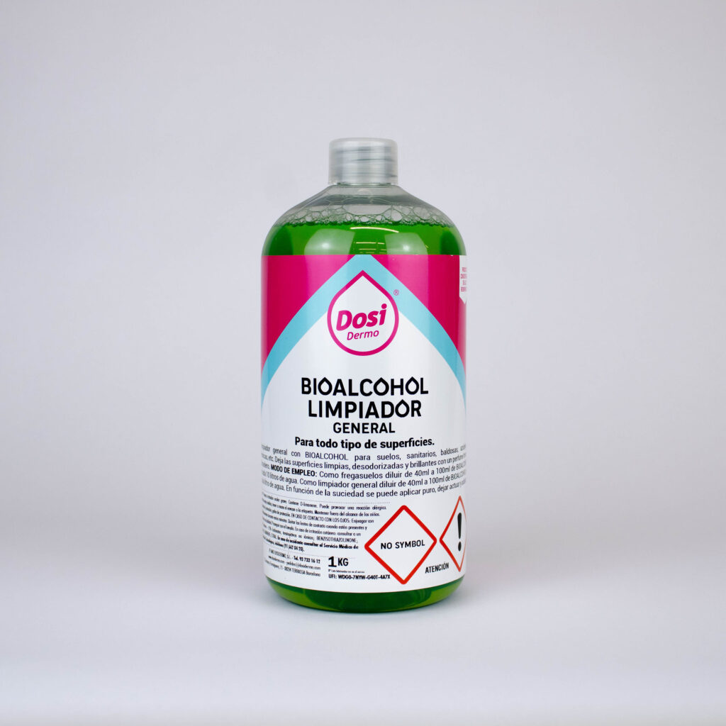 Limpiador general con bioalcohol 1 KG