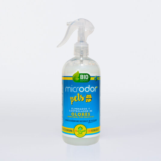 Neutralizador de olores de mascotas, perros y gatos Microdor Pet's 500 ml