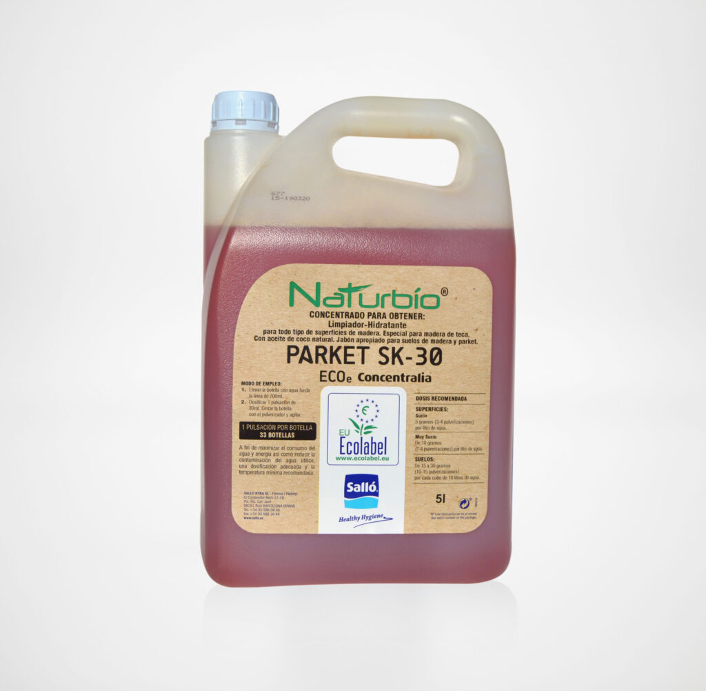 Limpiador parquet ecológico Parket SK-30 Concentralia® Naturbío® 5 L