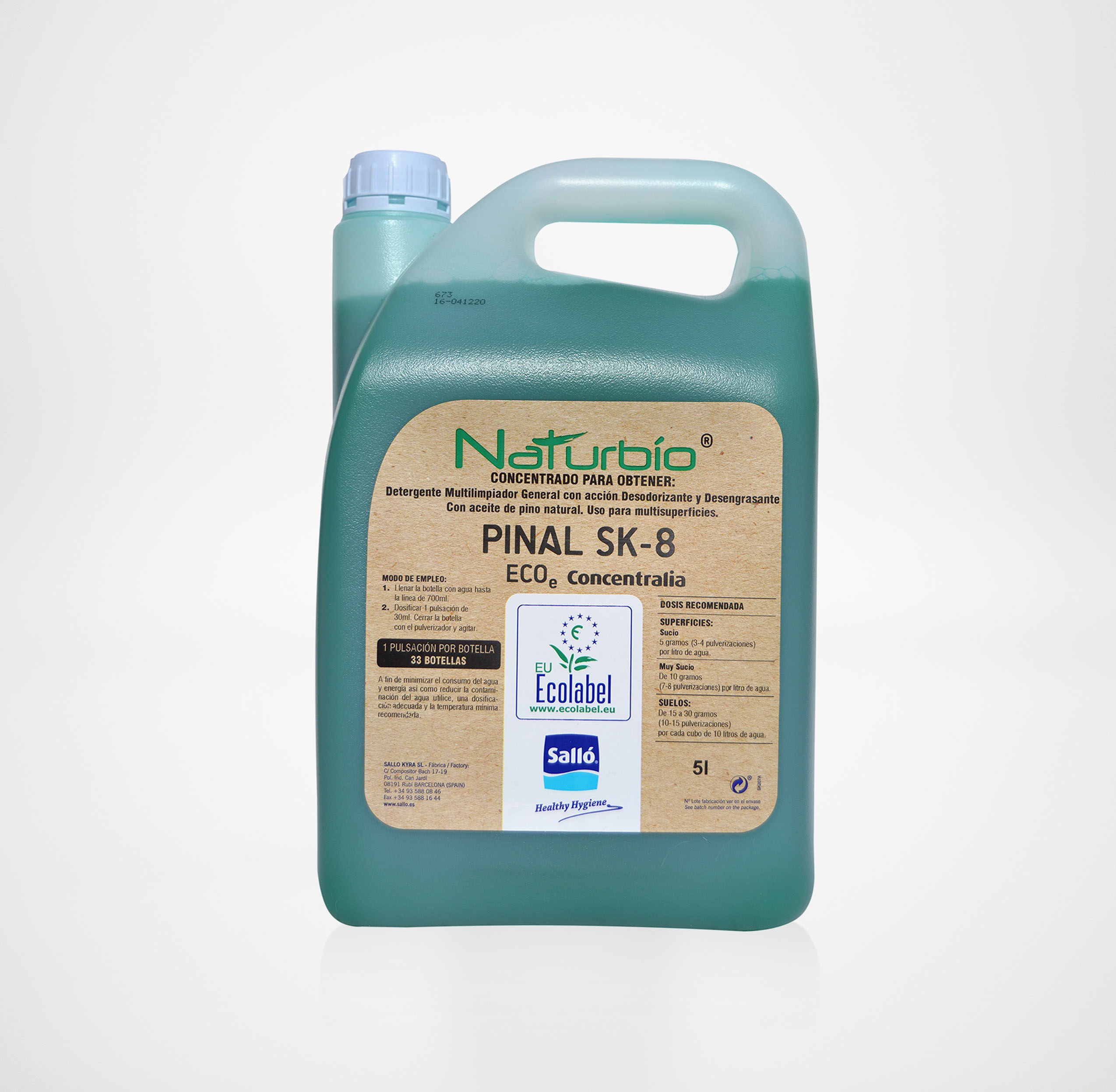 Pinal SK-8 Concentralia® Naturbío® 5 L – 37,80€ – DOSI