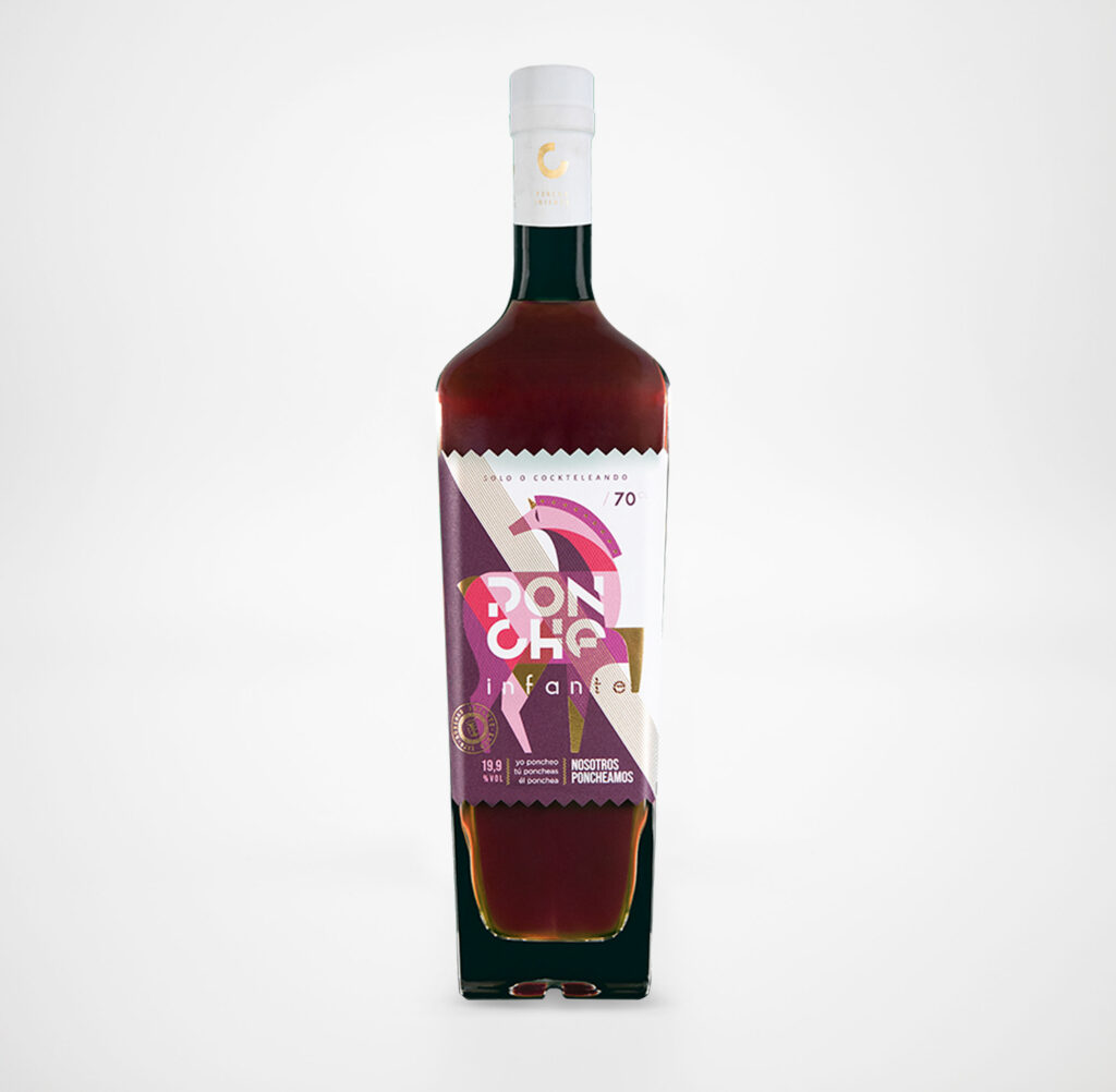 Licor de ponche Infante de gran calidad.