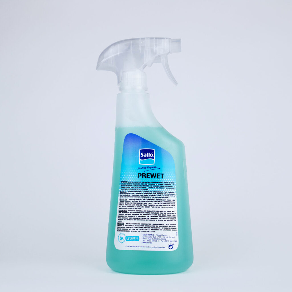 Prewet spray quitamanchas para ropa 750 ml