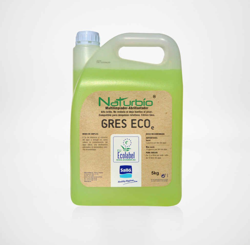 Limpiador para suelo, Gres Abrillantador ECOe Naturbío® 1 L / 5 L