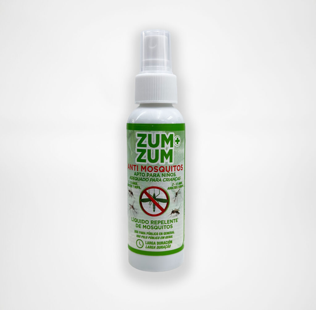 Repelente antimosquitos ZUM ZUM Antimosquitos 100 ml, spray para toda la familia.
